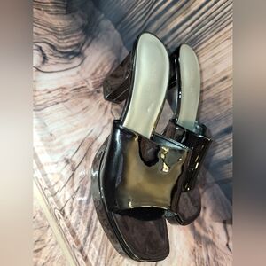 Nine West Beez Platform Sandals Size 10